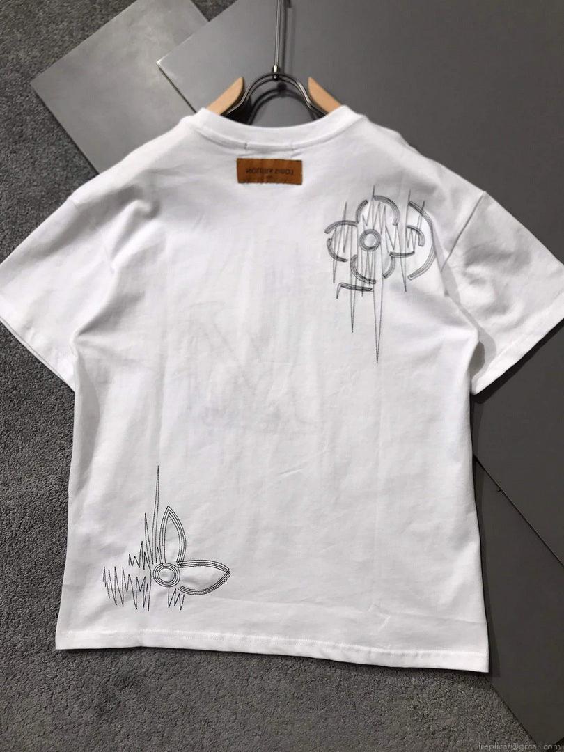 LV 1AAU5D Men’s LV Frequency Graphic T-Shirt L66454