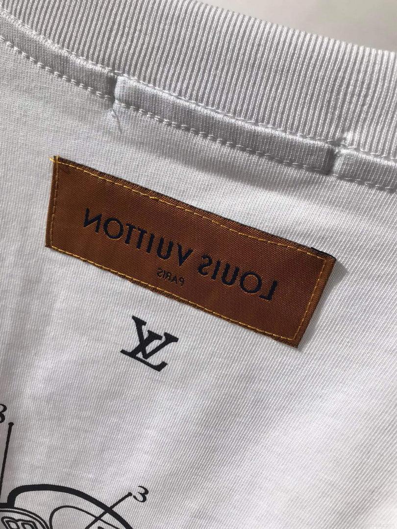 LV 1AAU5D Men’s LV Frequency Graphic T-Shirt L66456