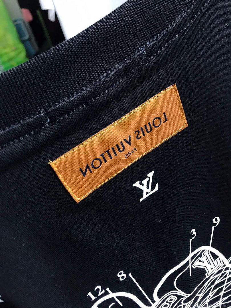 LV 1AAU5D Men’s LV Frequency Graphic T-Shirt L66457