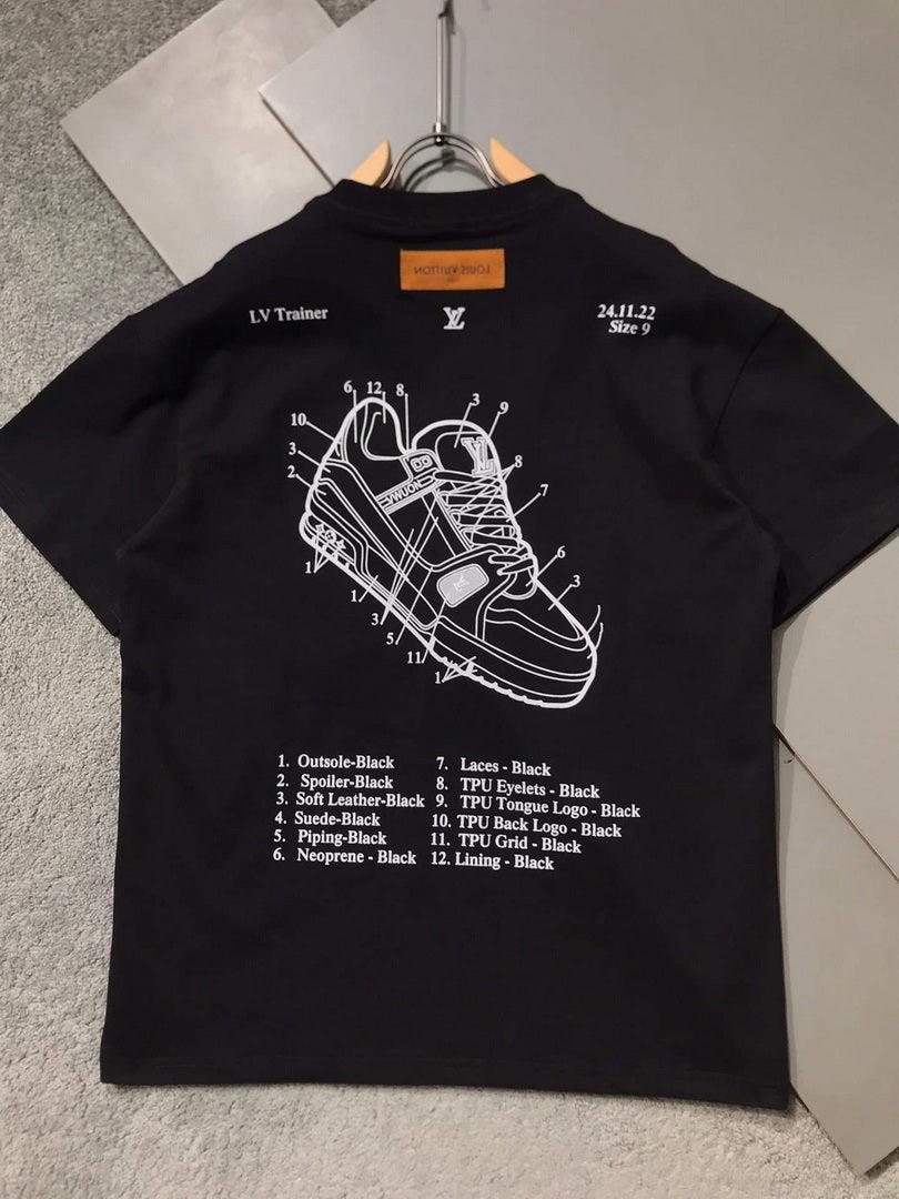 LV 1AAU5D Men’s LV Frequency Graphic T-Shirt L66457