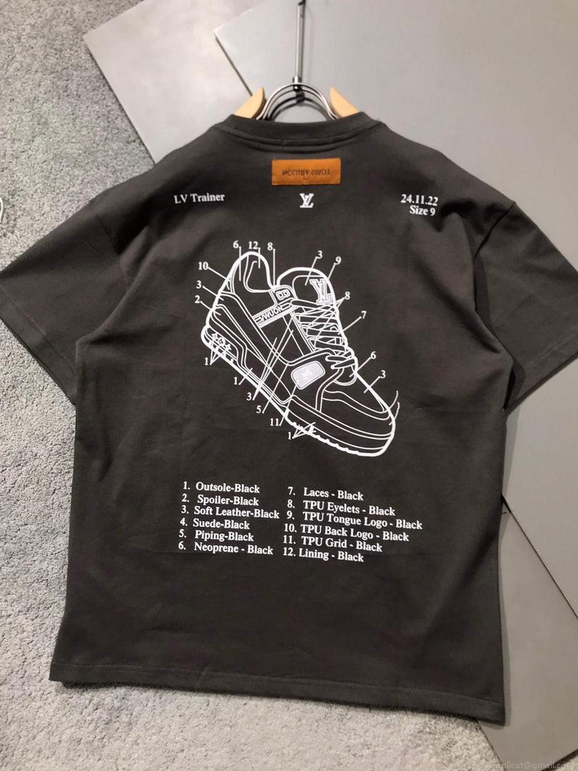 LV 1AAU5D Men’s LV Frequency Graphic T-Shirt L66458