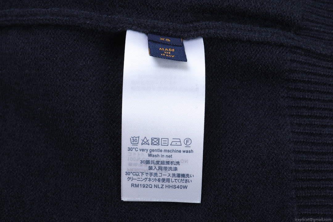 LV 1A9GO5 Men’s Women’s High-density cashmere-blend sweater L55746