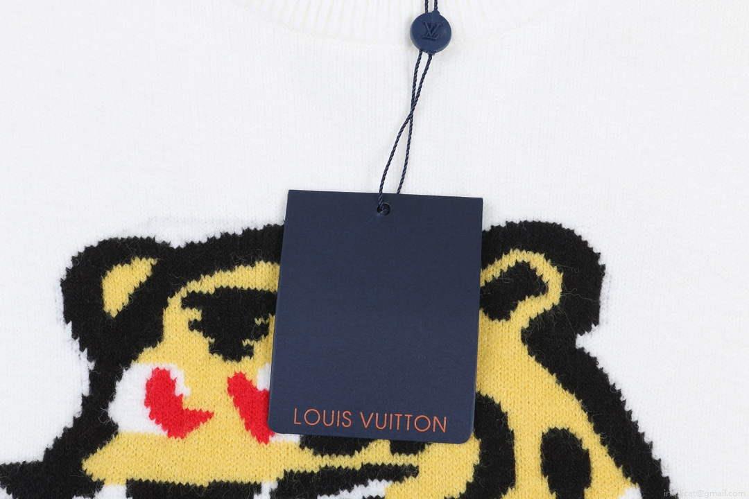 LV 1A9GO5 Men’s Women’s High-density cashmere-blend sweater L55747