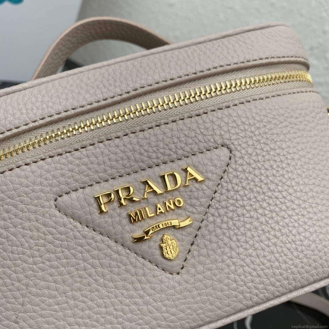 Prada 1BH202 Leather Mini Bag Water Lily