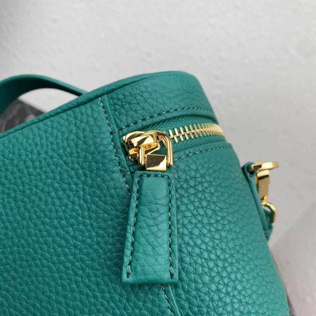 Prada 1BH202 Leather Mini Bag Green