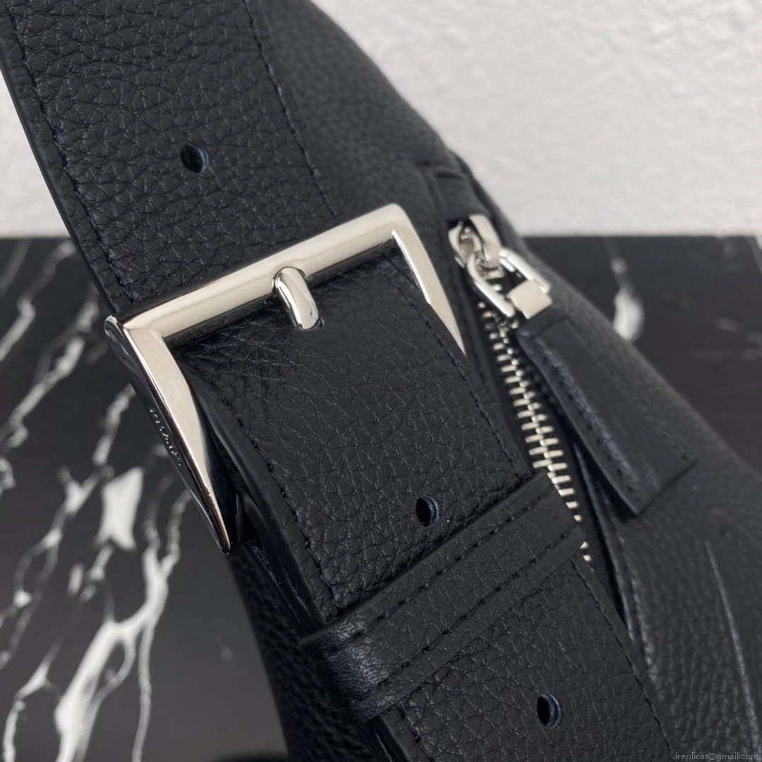 Prada 2VZ098 Prada Cross Leather Bag Black