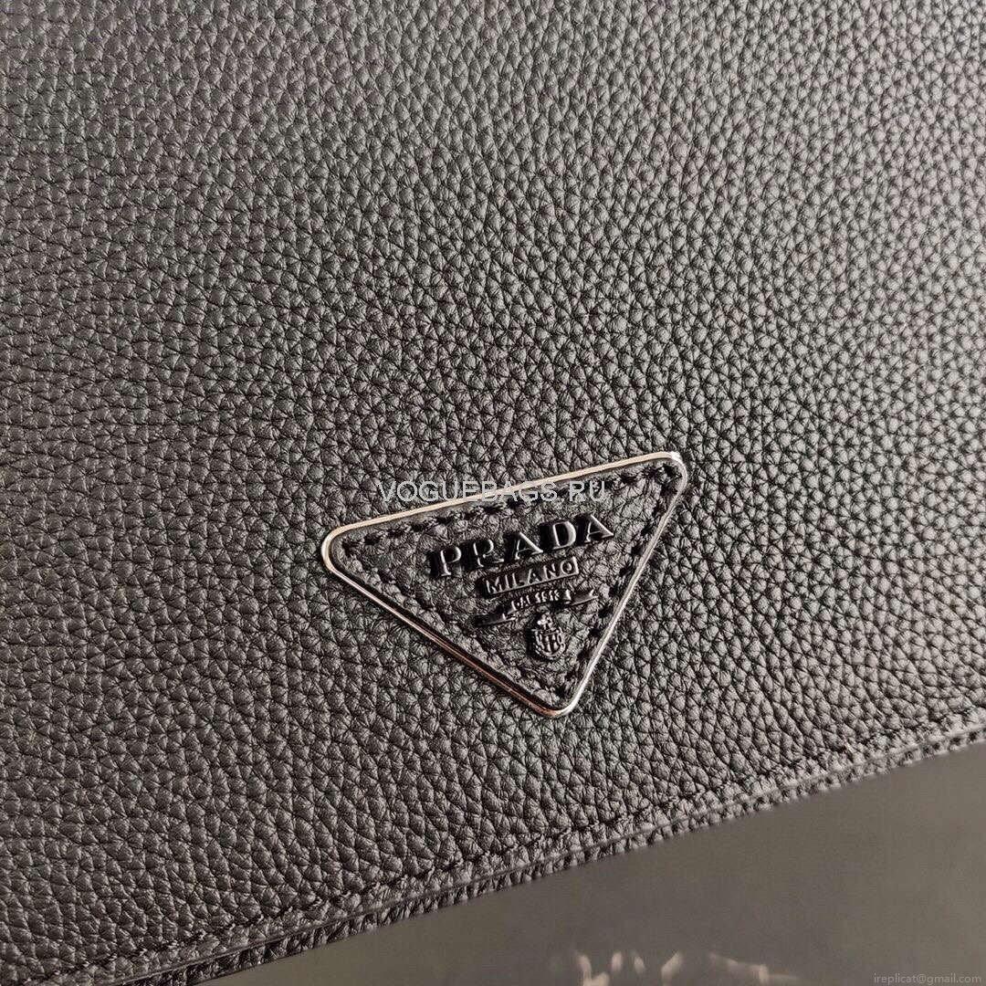 Prada 2VD012 Prada Leather Cross Body Bag Black