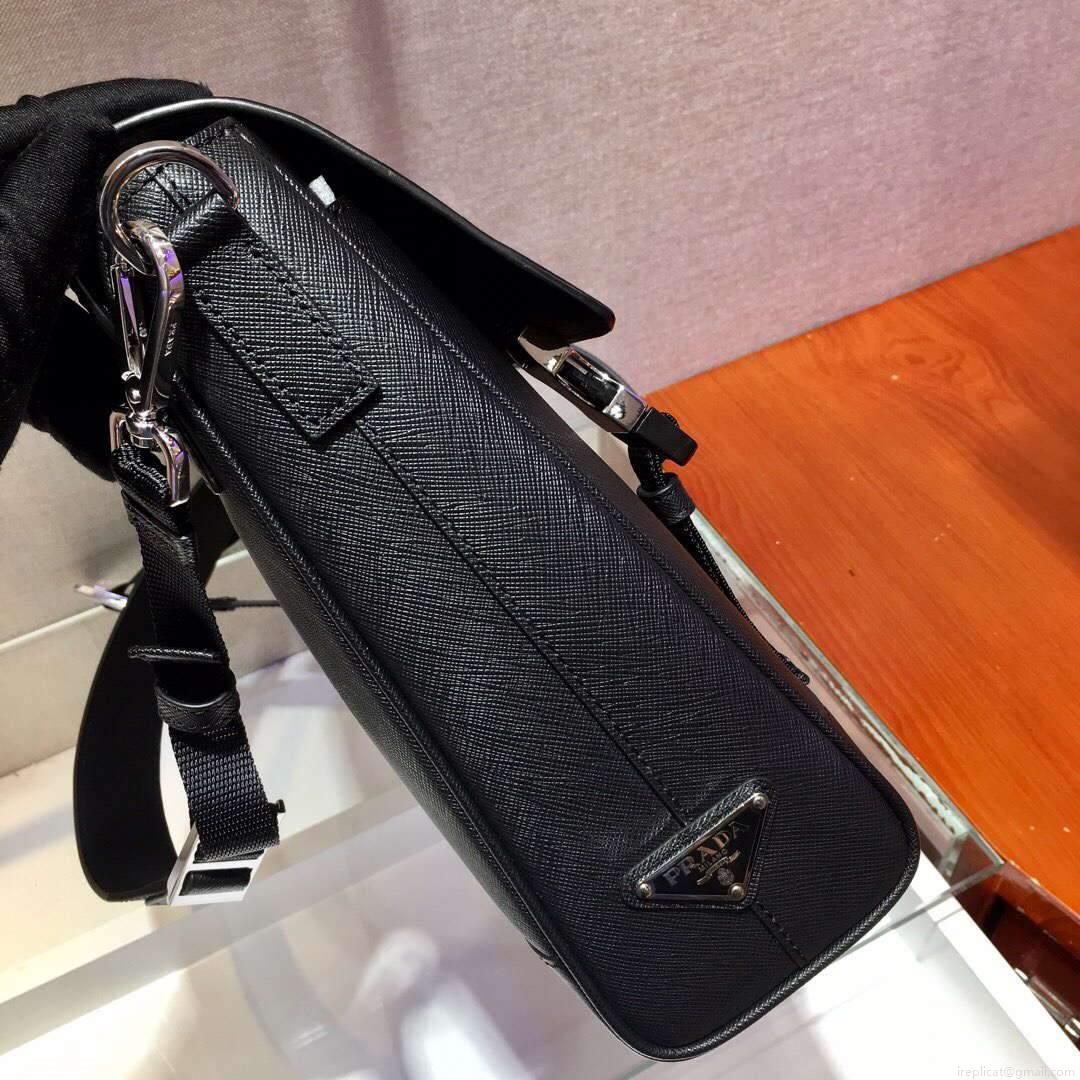 Prada 2VD018 Shoulder Bag Men Black