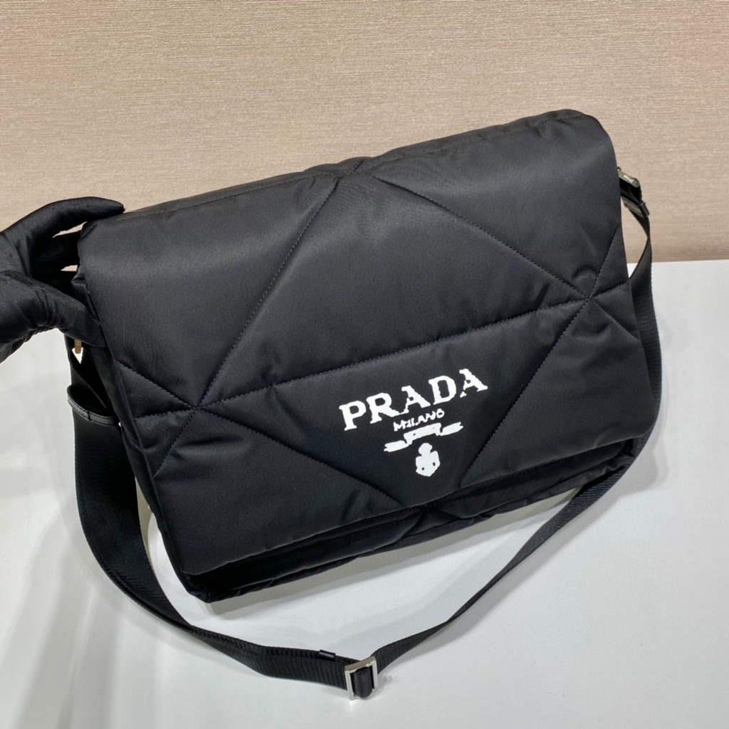 Prada 1BG412 Shoulder bag Black