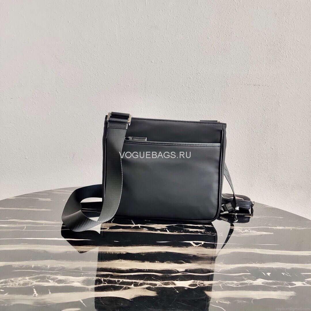 Prada 2VH110 Nylon Cross Body Bag Black