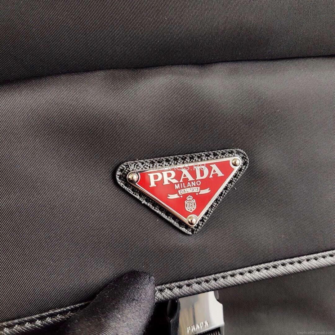 Prada 2VH110 Nylon Cross Body Bag Black