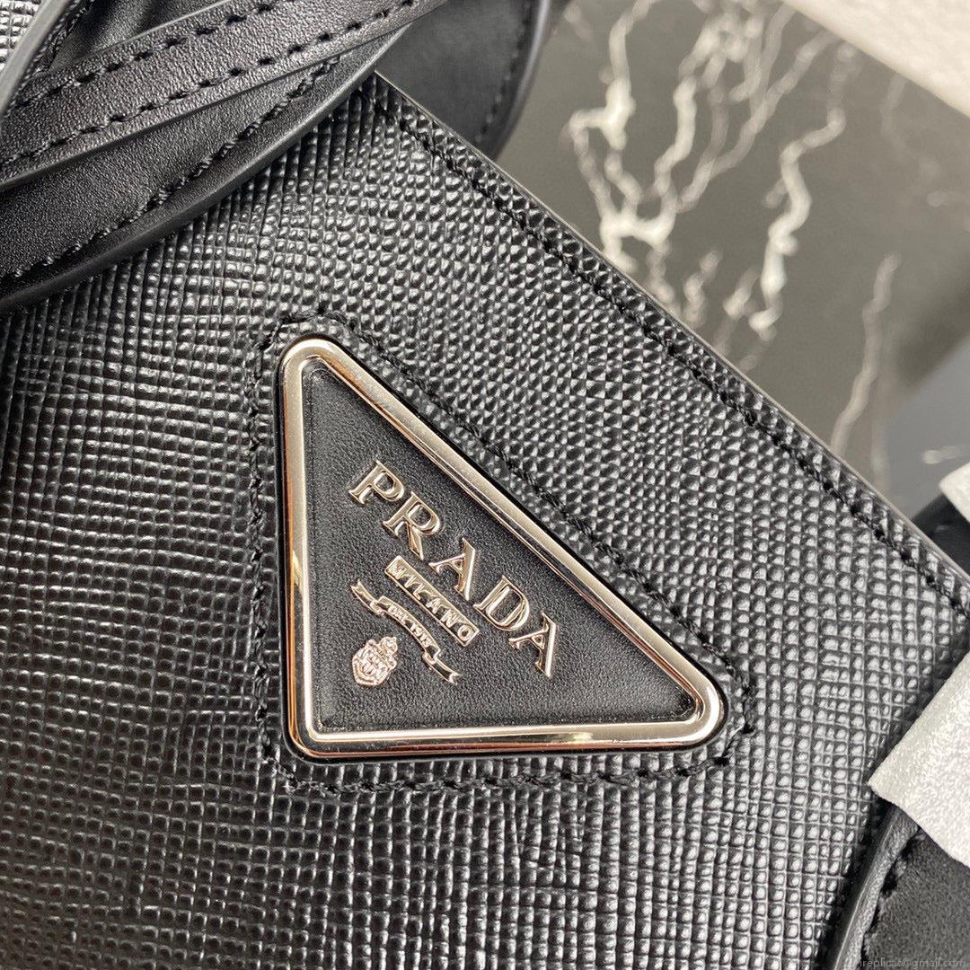 Prada 1BA269 Small Prada Kristen Saffiano bag Black