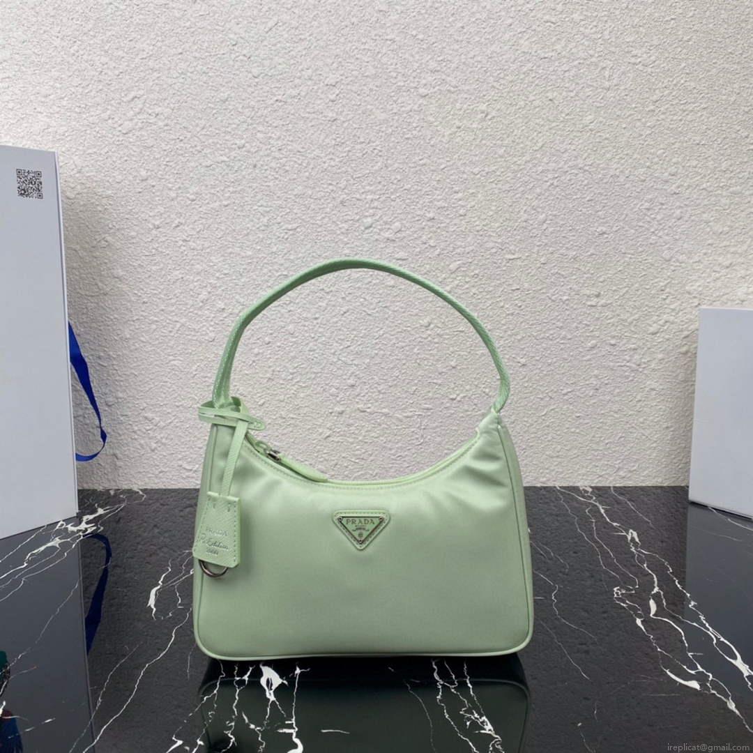 Prada 1NE515 Re-Nylon Re-Edition 2000 mini-bag Light Green