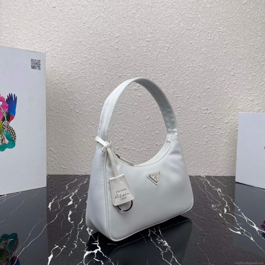 Prada 1NE515 Re-Nylon Re-Edition 2000 mini-bag White