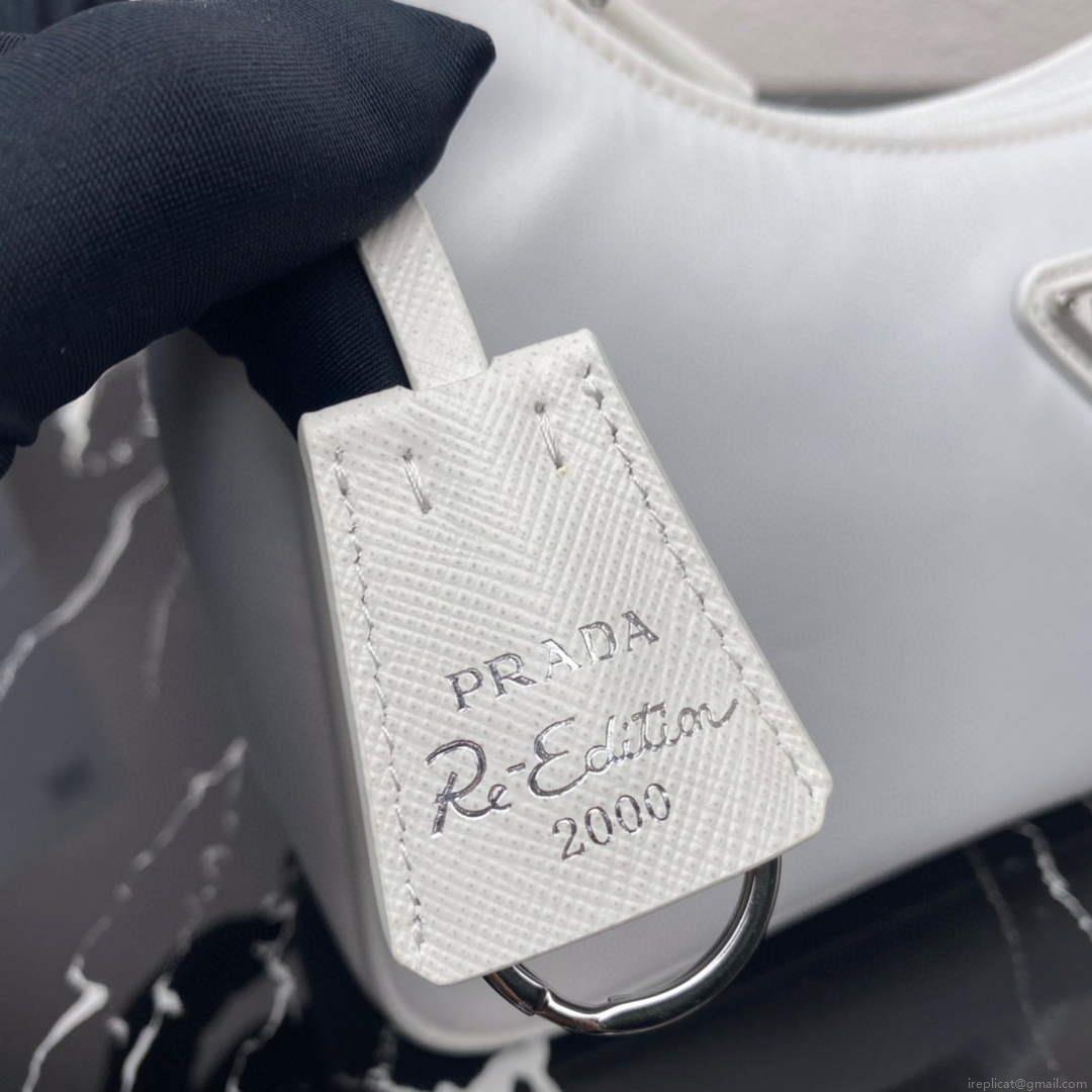 Prada 1NE515 Re-Nylon Re-Edition 2000 mini-bag White