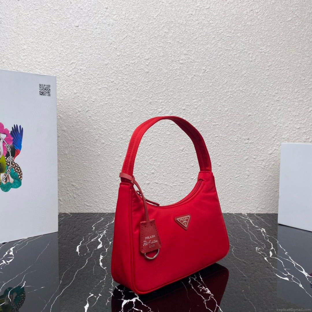 Prada 1NE515 Re-Nylon Re-Edition 2000 mini-bag Red