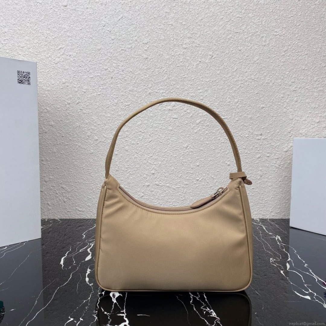 Prada 1NE515 Re-Nylon Re-Edition 2000 mini-bag Dark Apricot