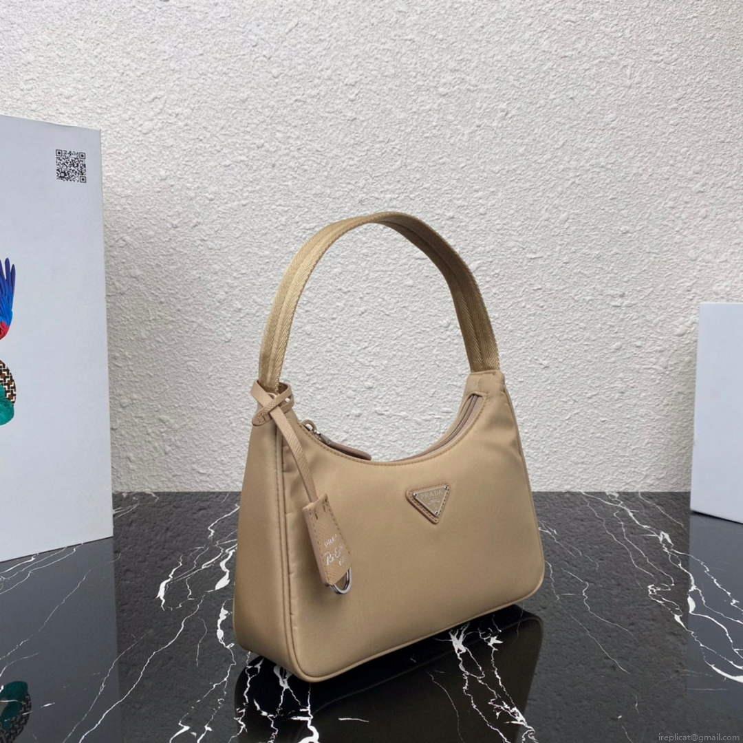 Prada 1NE515 Re-Nylon Re-Edition 2000 mini-bag Dark Apricot