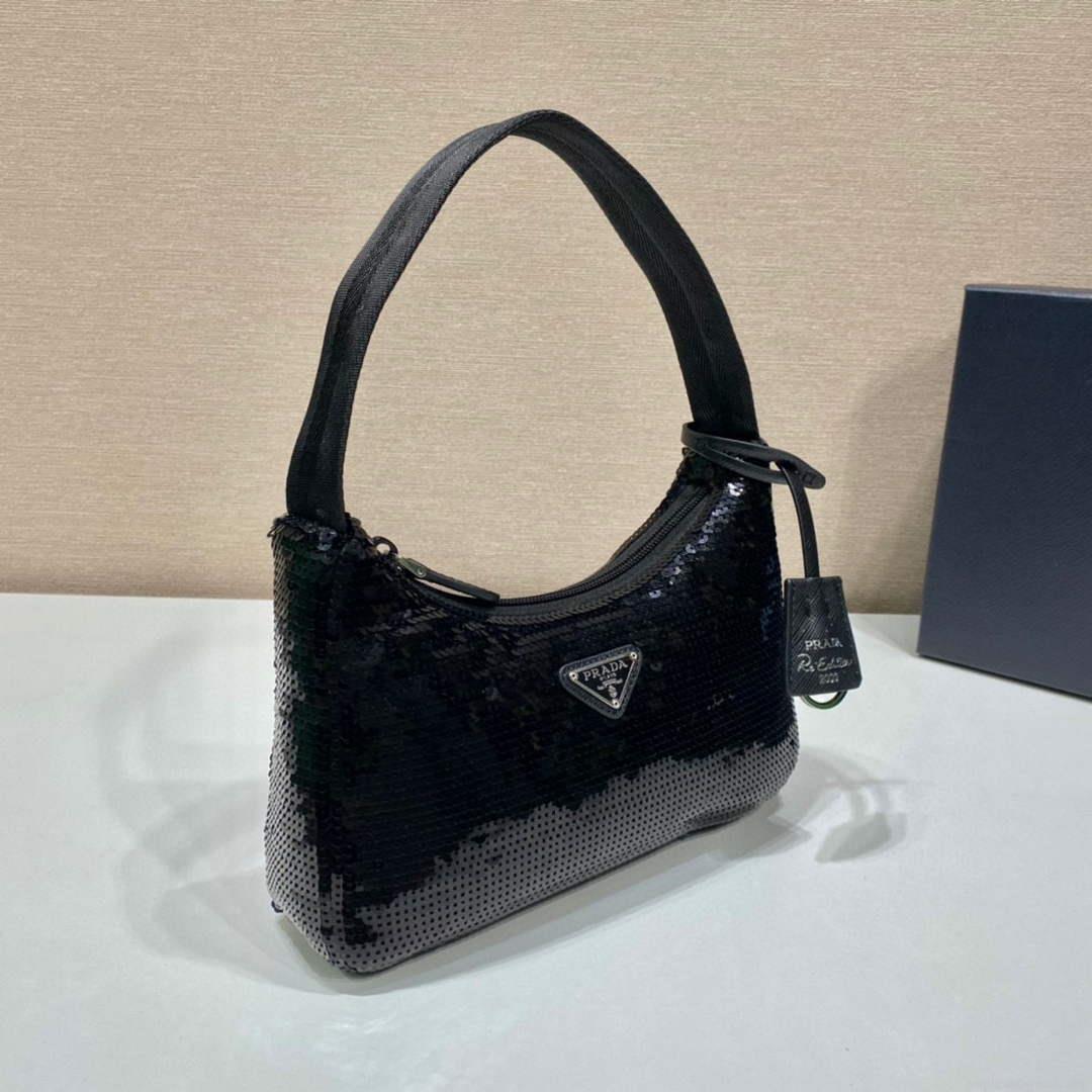 Prada 1NE515 Re-Edition 2000 Re-Nylon mini-bag Black