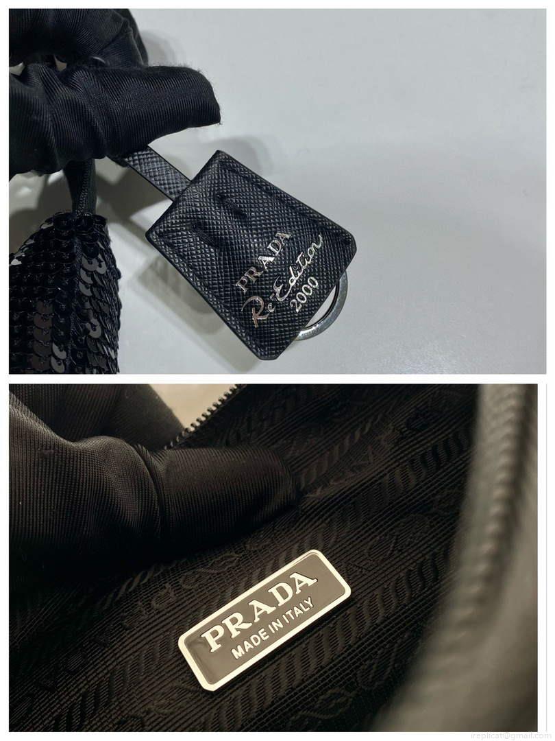Prada 1NE515 Re-Edition 2000 Re-Nylon mini-bag Black
