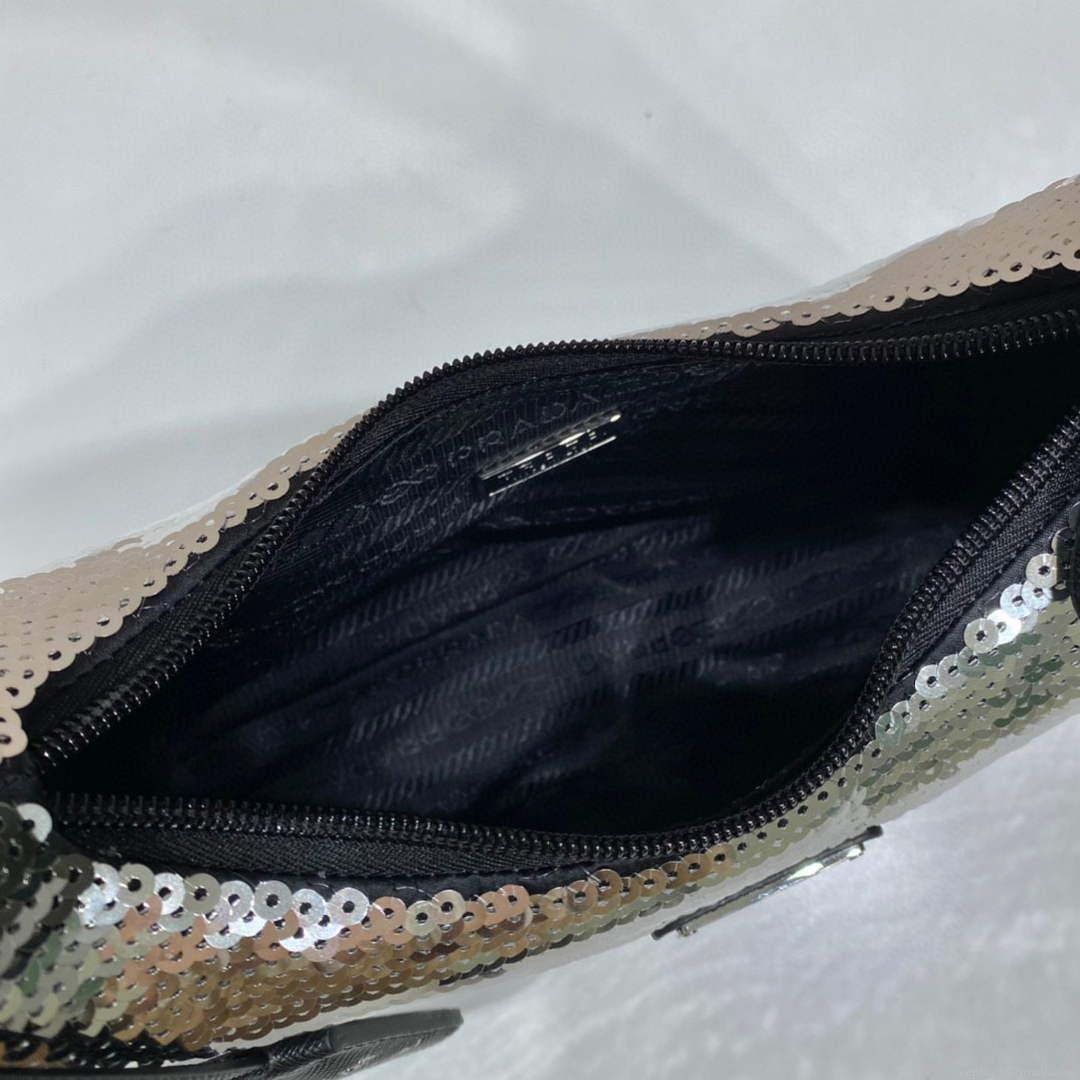 Prada 1NE515 Re-Edition 2000 Re-Nylon mini-bag Silver