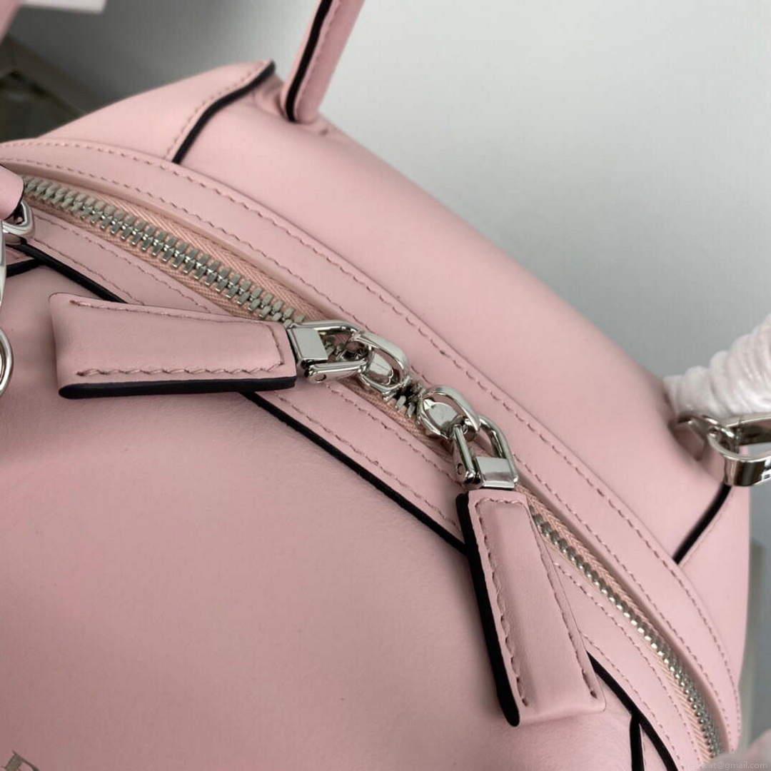 Prada 1BA366 Small leather handbag Alabaster Pink