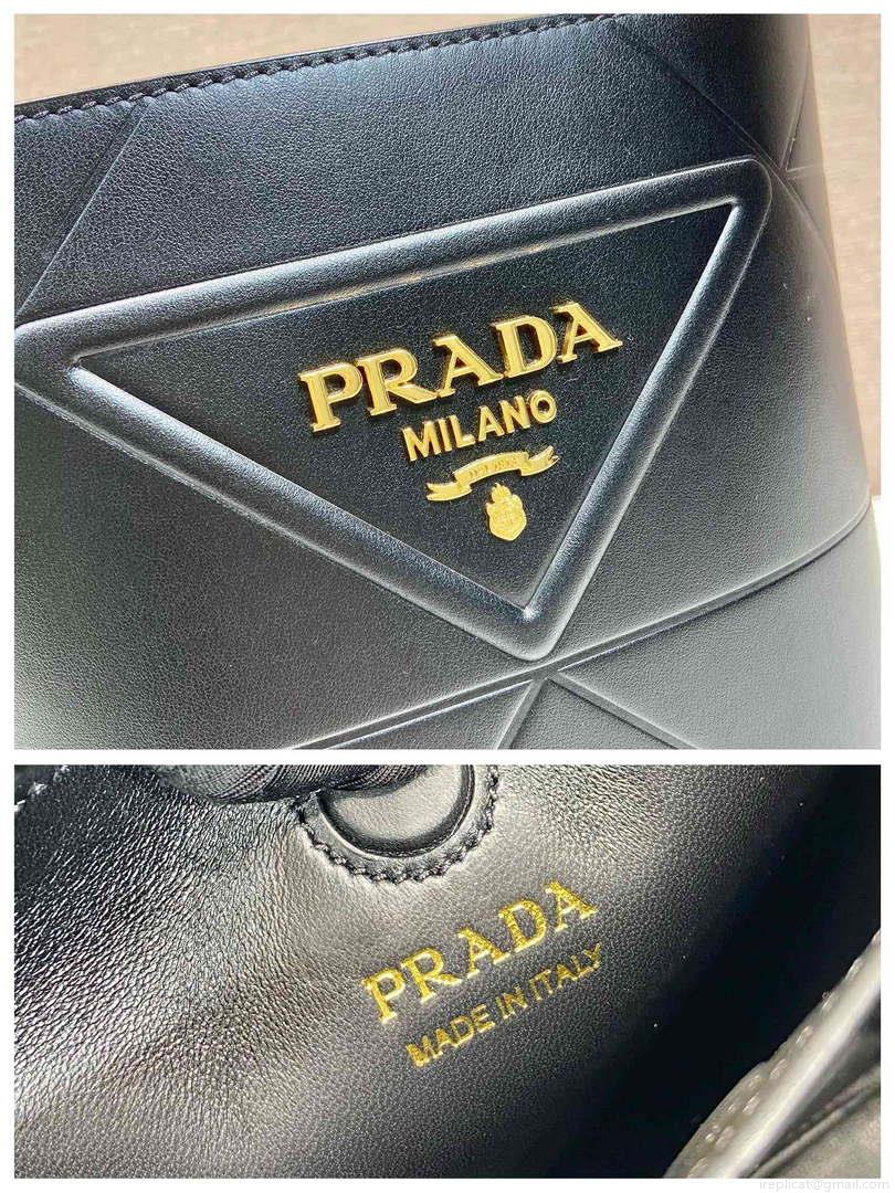 Prada 1BA380 Small Saffiano Leather Prada Bucket Bag