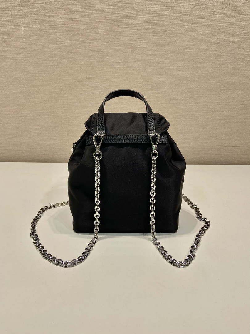Prada 1BH029 Re-Nylon mini backpack Black
