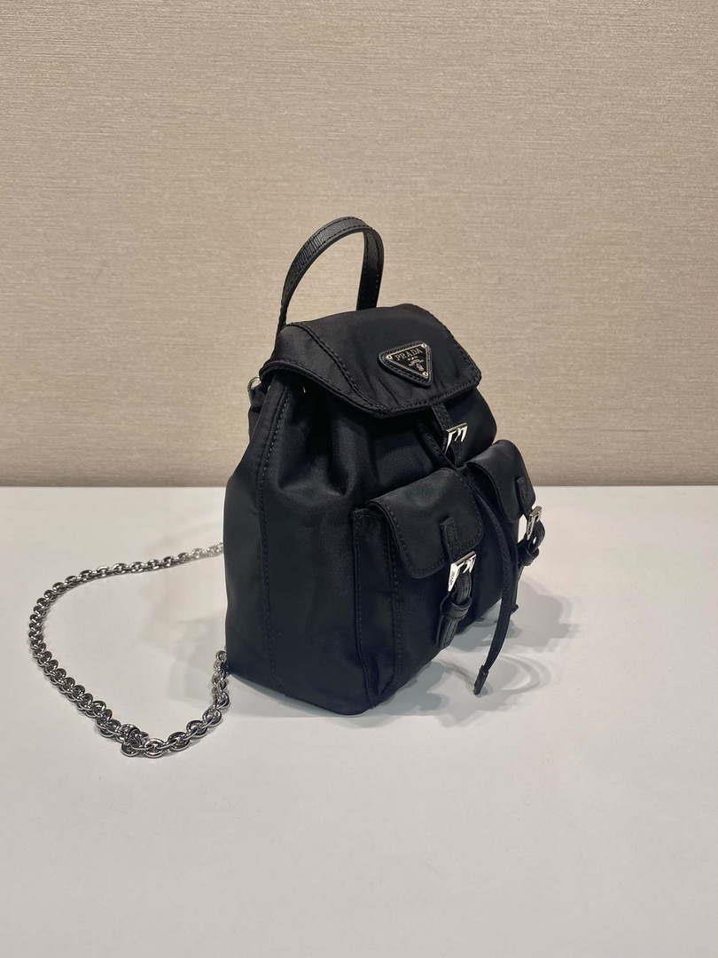 Prada 1BH029 Re-Nylon mini backpack Black