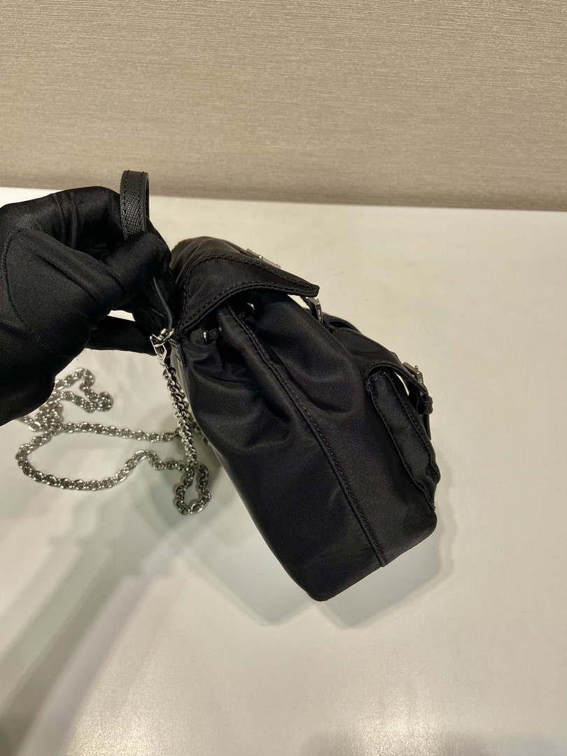Prada 1BH029 Re-Nylon mini backpack Black