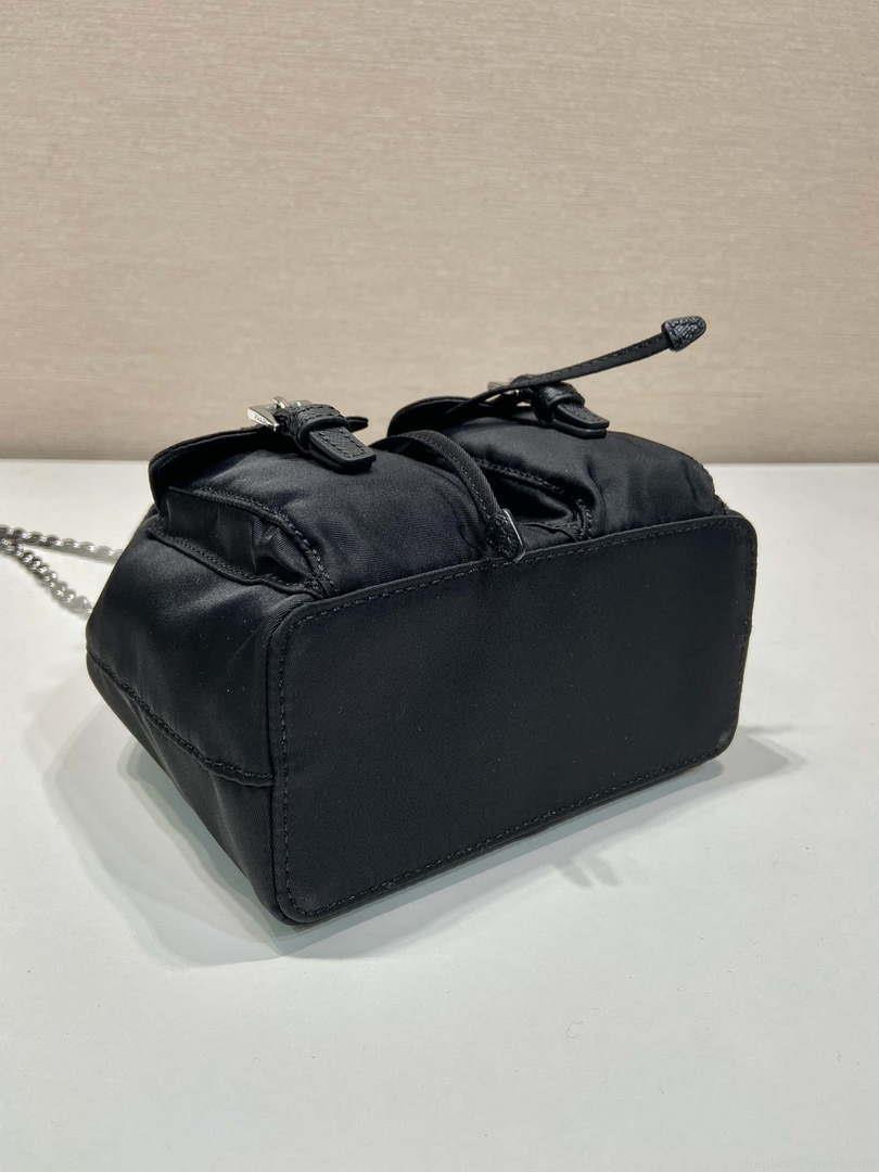 Prada 1BH029 Re-Nylon mini backpack Black