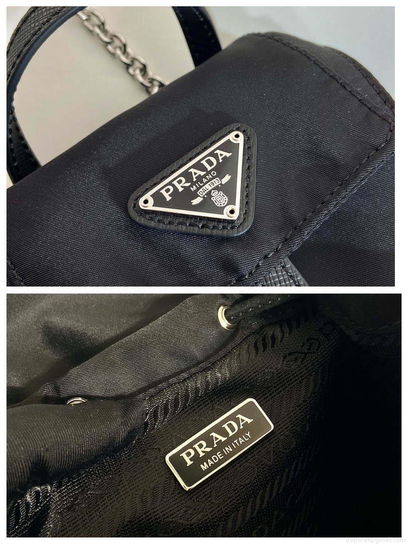 Prada 1BH029 Re-Nylon mini backpack Black