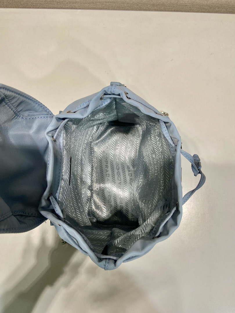 Prada 1BH029 Re-Nylon mini backpack Blue
