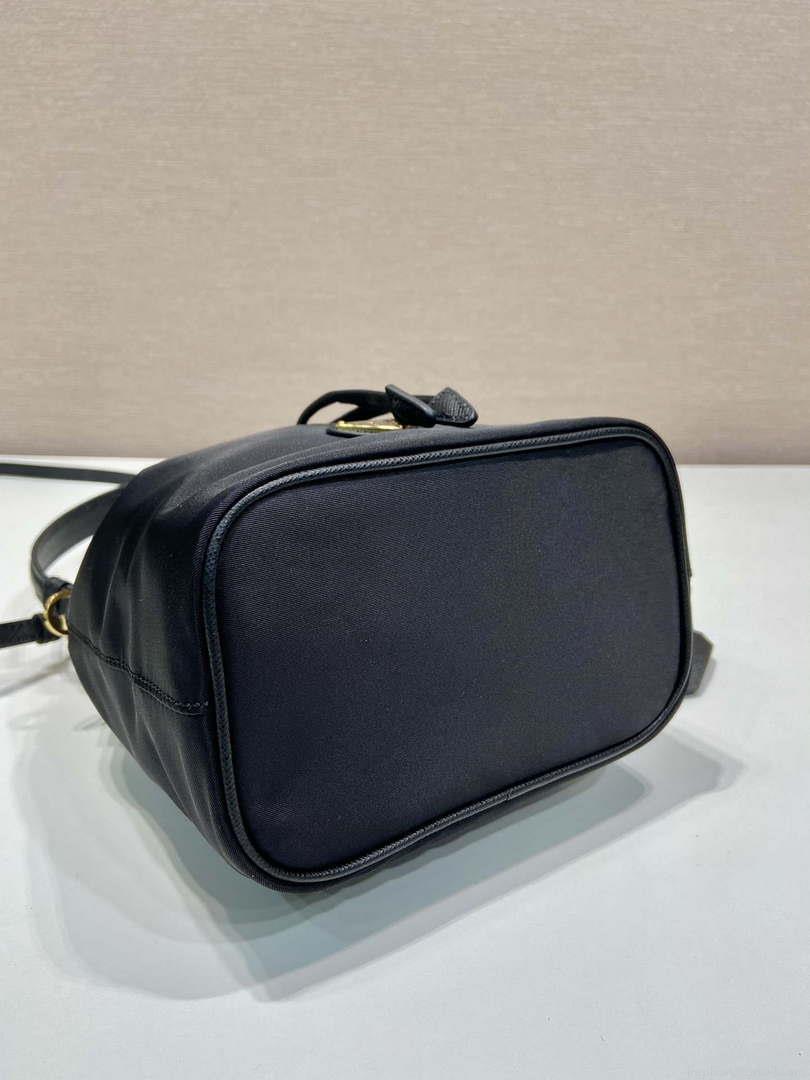 Prada 1BE067 Re-Nylon Satin mini-bag Black