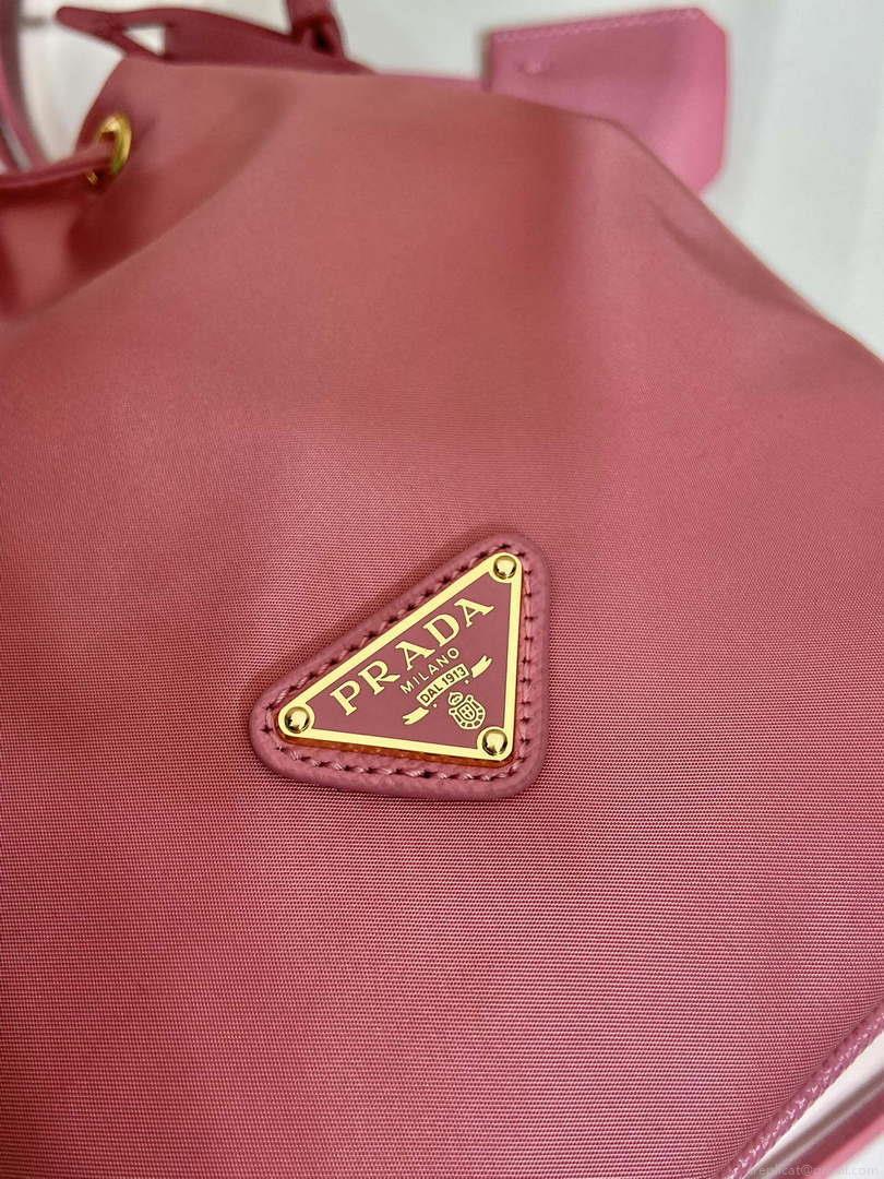 Prada 1BE067 Re-Nylon Satin mini-bag Pink