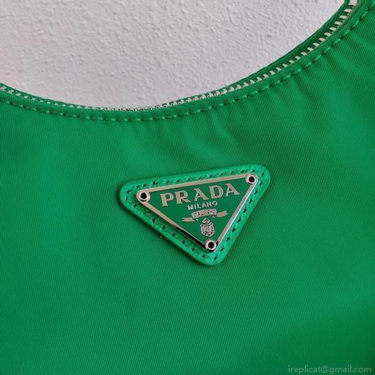 Prada 1BH204 Prada Re-Edition 2005 Nylon Bag Green
