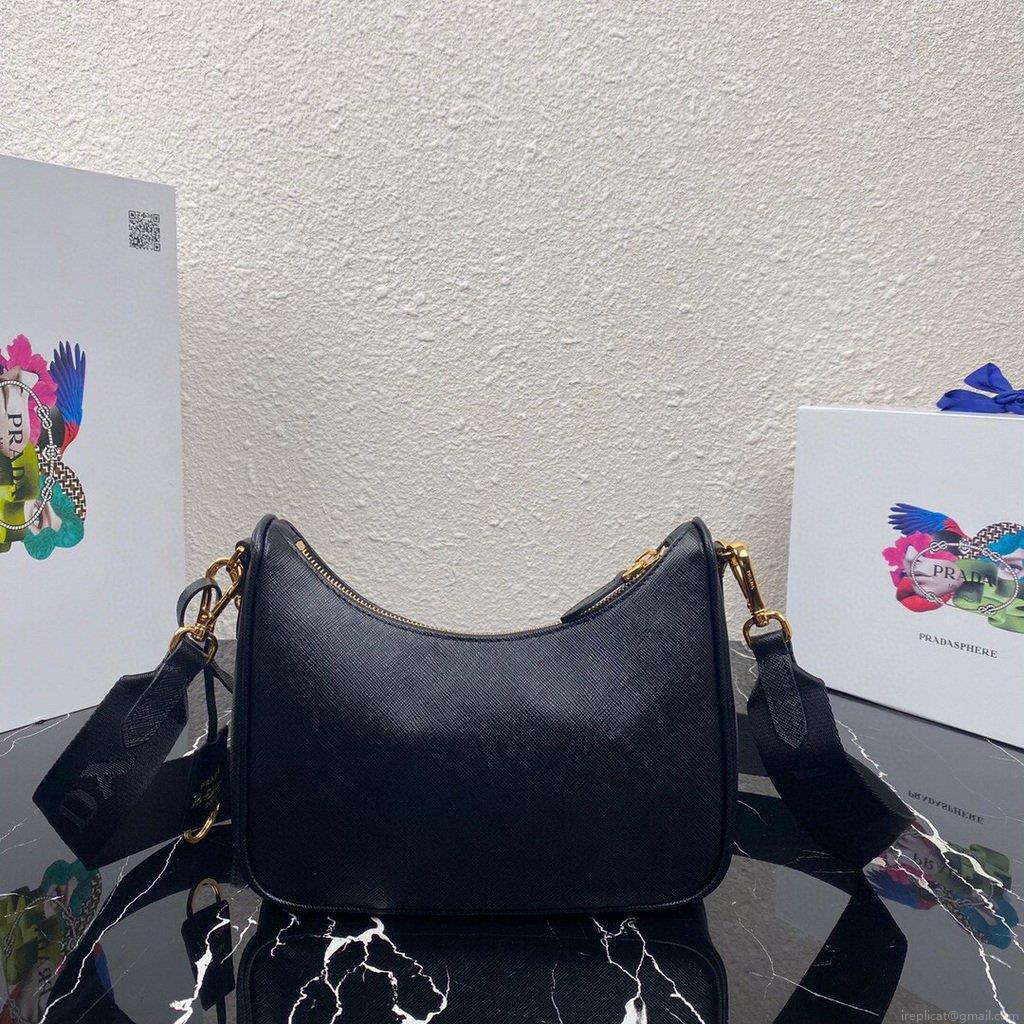 Prada 1BH204 Prada Re-Edition 2005 Saffiano leather Bag in Black