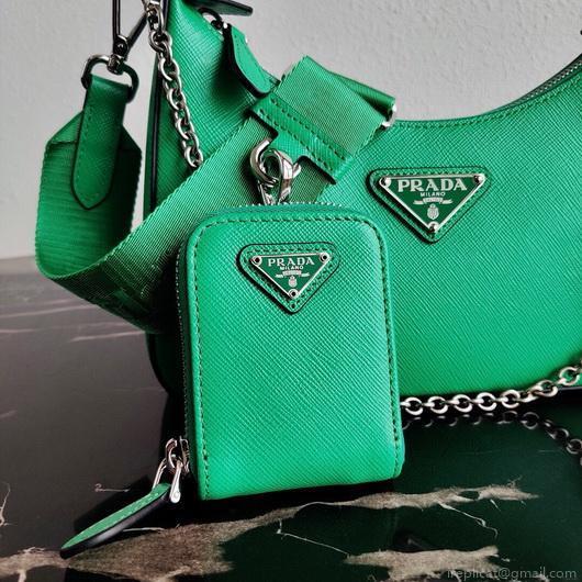Prada 1BH204 Prada Re-Edition 2005 Saffiano leather Bag in Green