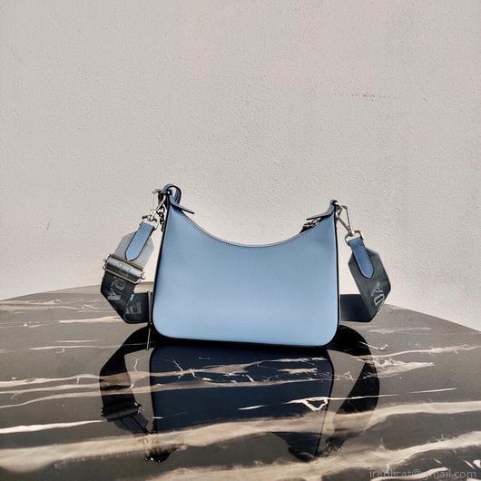 Prada 1BH204 Prada Re-Edition 2005 Saffiano leather Bag in Light Blue