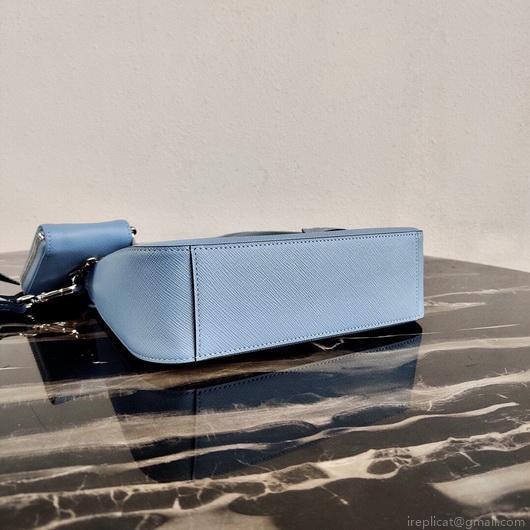 Prada 1BH204 Prada Re-Edition 2005 Saffiano leather Bag in Light Blue