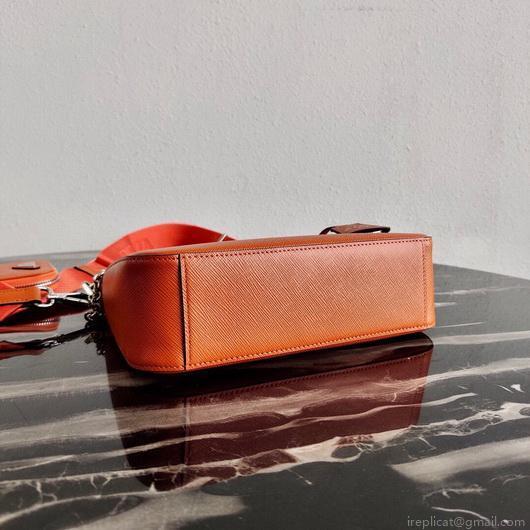Prada 1BH204 Prada Re-Edition 2005 Saffiano leather Bag in Orange