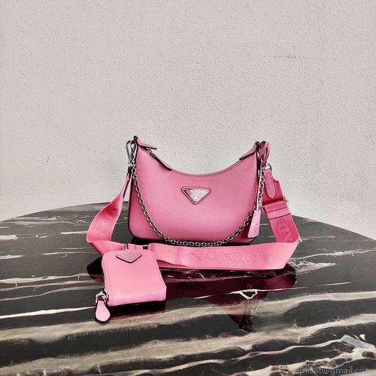 Prada 1BH204 Prada Re-Edition 2005 Saffiano leather Bag in Pink