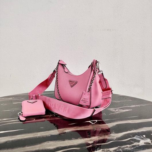 Prada 1BH204 Prada Re-Edition 2005 Saffiano leather Bag in Pink