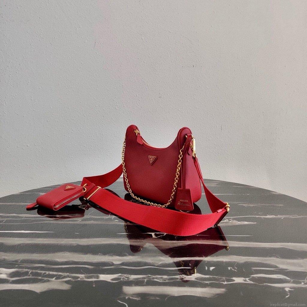 Prada 1BH204 Prada Re-Edition 2005 Saffiano leather Bag in Red