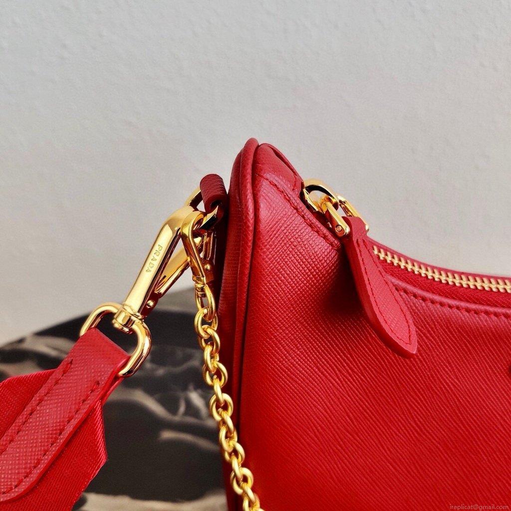 Prada 1BH204 Prada Re-Edition 2005 Saffiano leather Bag in Red
