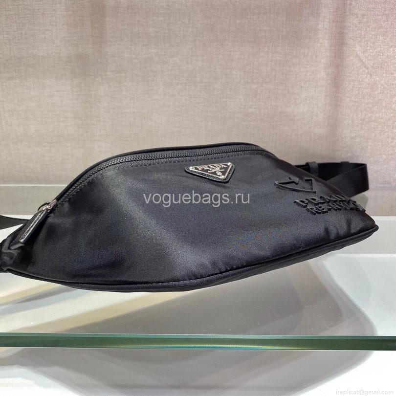 Prada 2VL033 Nylon and Saffiano leather belt Bag in Black
