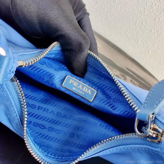 Prada 1BH204 Prada Re-Edition 2005 Nylon Bag Blue