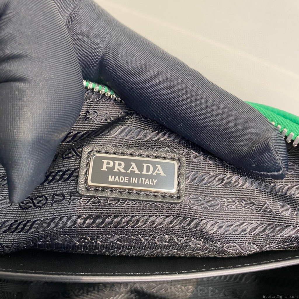 Prada Saffiano Prada Triangle bag 2VH155 Green