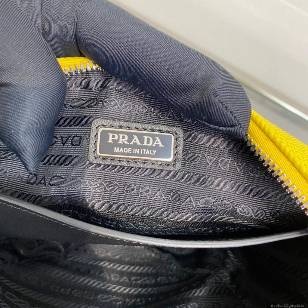 Prada Saffiano Prada Triangle bag 2VH155 Yellow