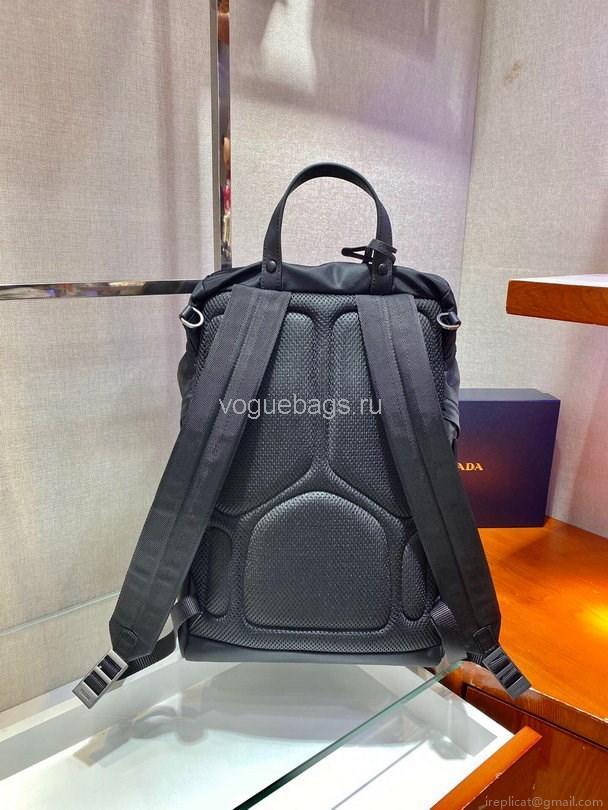 Prada 2VZ135 Nylon Backpack In Black Bag